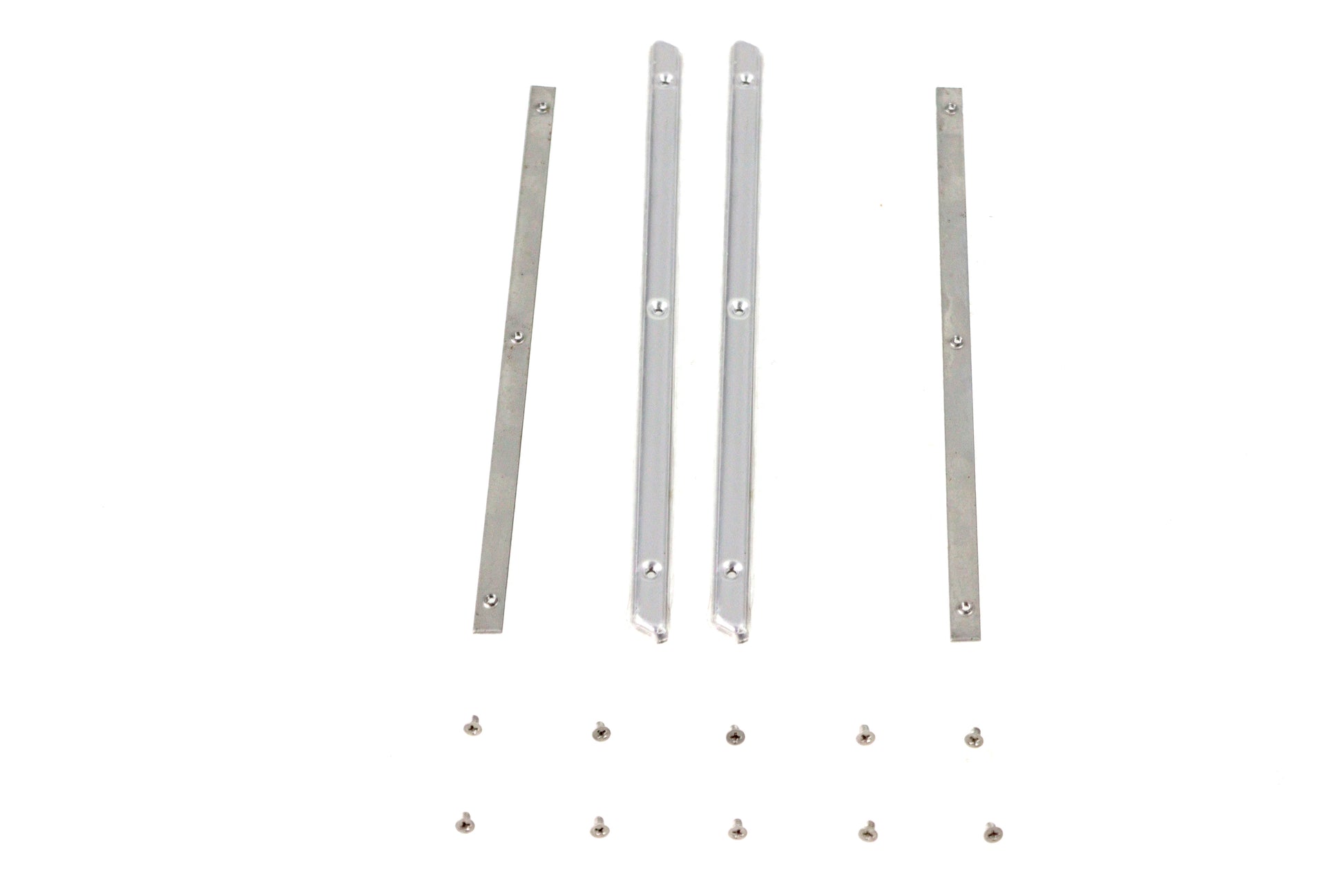 Gas Tank Trim Bar Set Stainless Steel