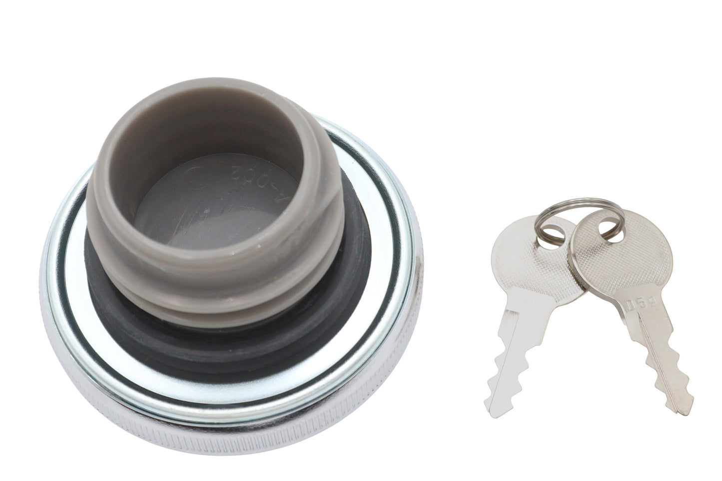 Chrome Locking Style Non-Vented Gas Cap