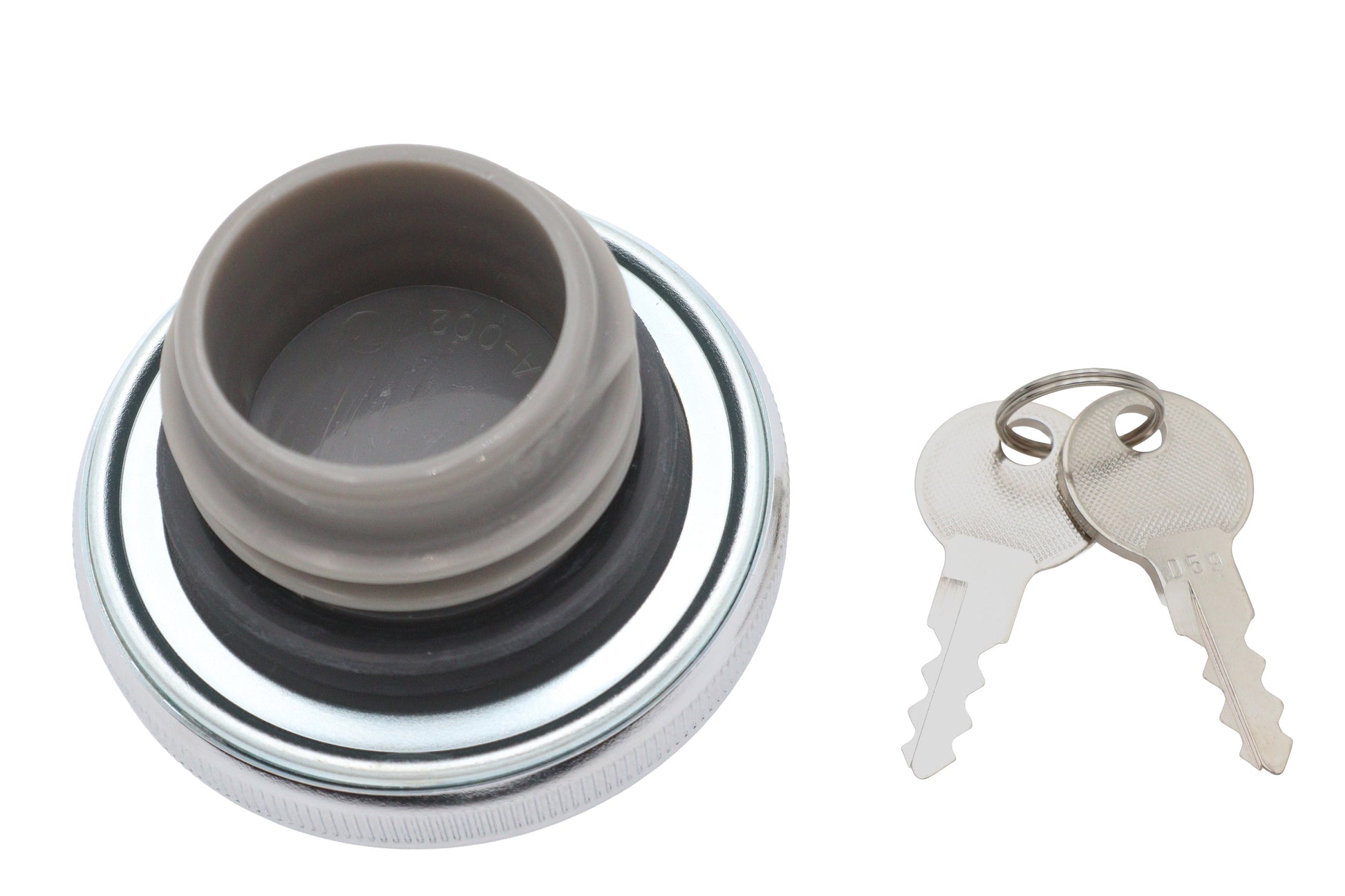 Chrome Locking Style Non-Vented Gas Cap