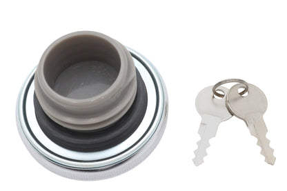 Chrome Locking Style Non-Vented Gas Cap