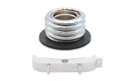 Chrome Low Profile Locking Gas Cap Non-Vented