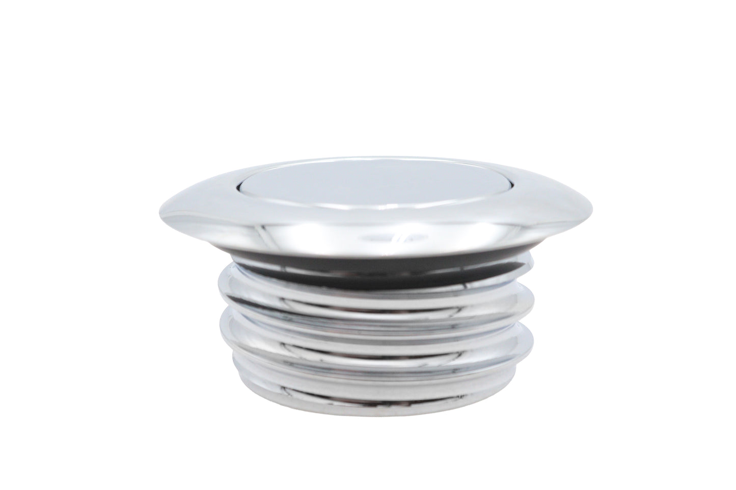 Chrome Pop-Up Gas Cap Vented