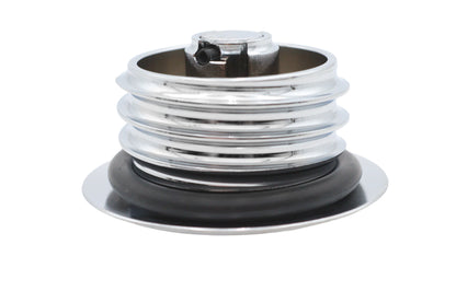 Chrome Pop-Up Gas Cap Vented