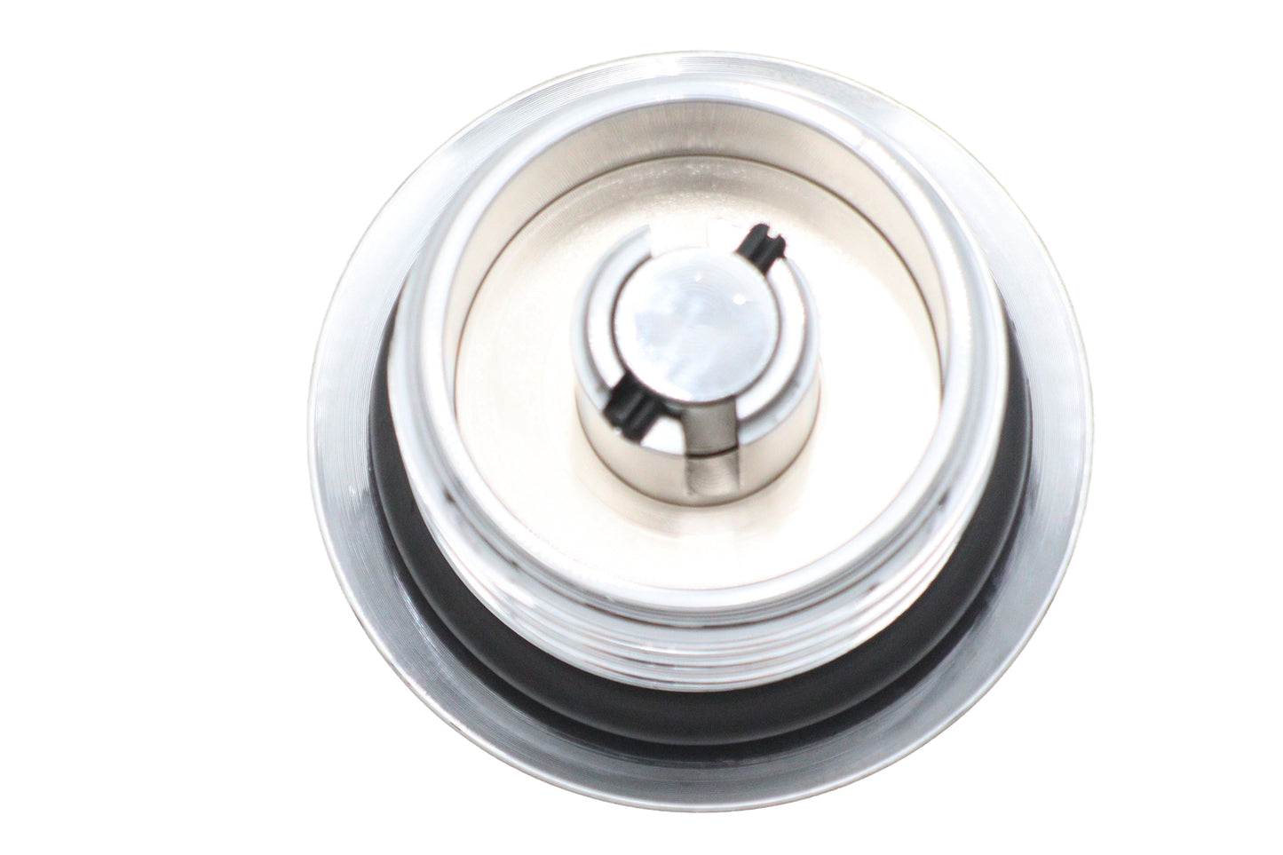 Chrome Pop-Up Gas Cap Vented