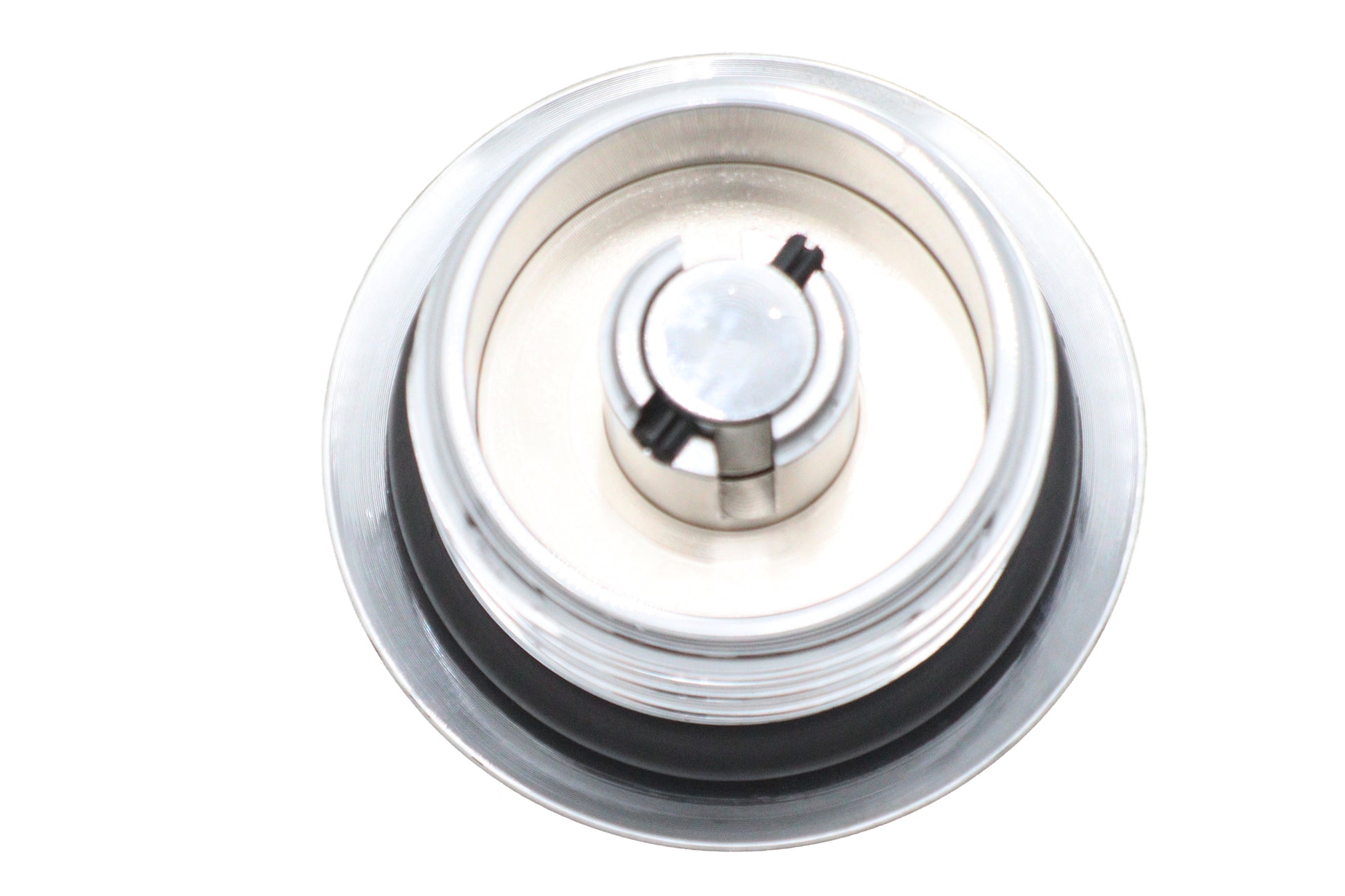 Chrome Pop-Up Gas Cap Vented