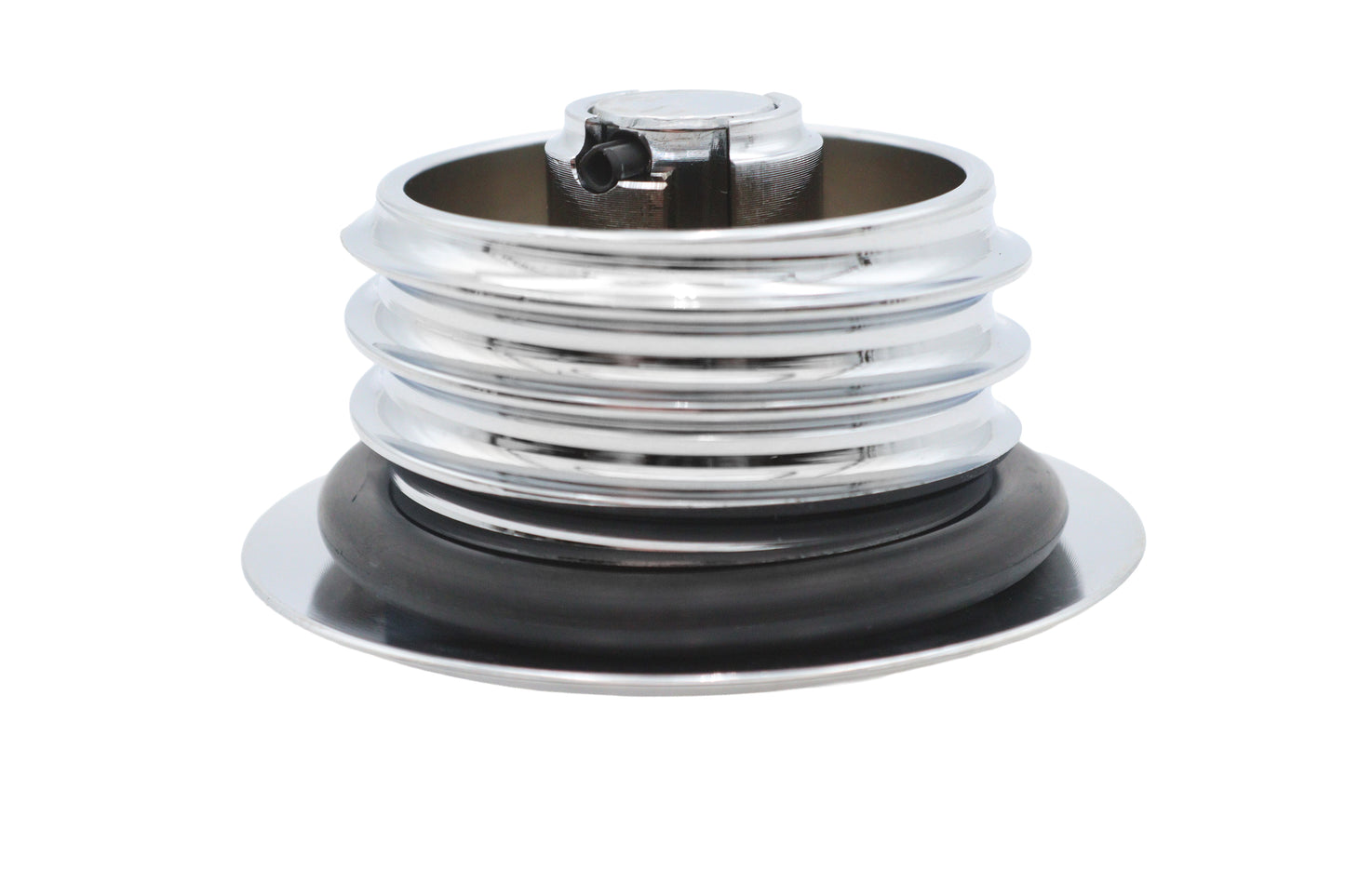 Chrome Pop-Up Gas Cap Non-Vented