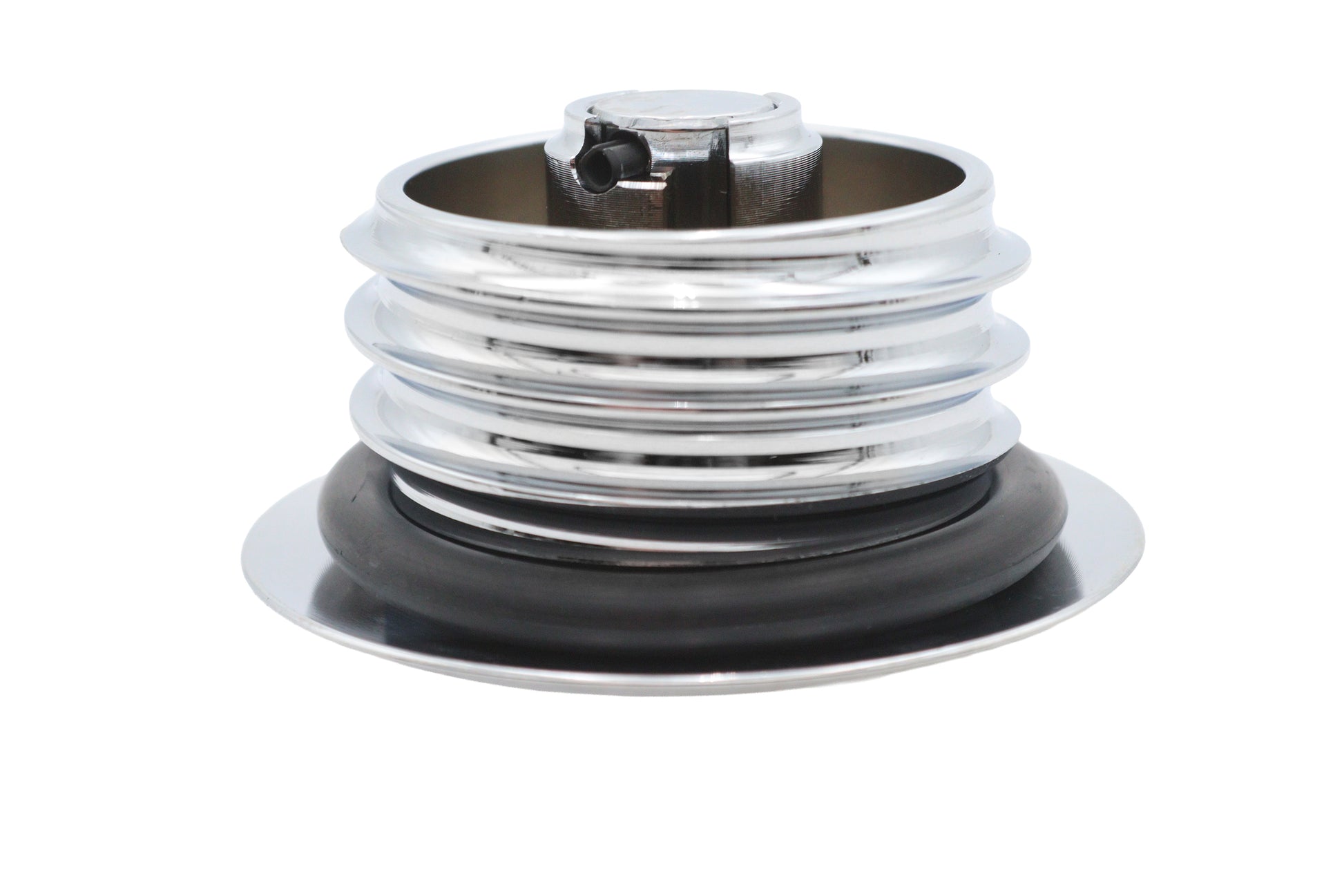 Chrome Pop-Up Gas Cap Non-Vented