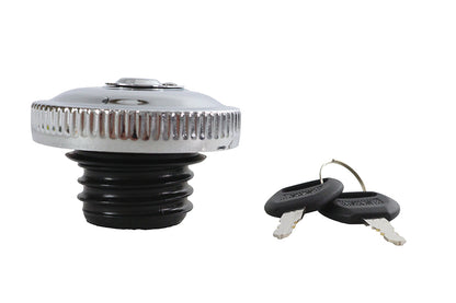 Locking Bung Gas Cap Chrome