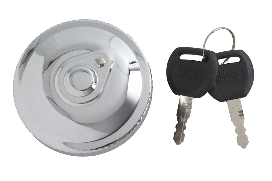 Locking Bung Gas Cap Chrome