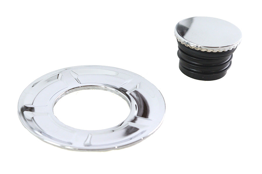 Pop Up Style Vented Gas Cap Chrome