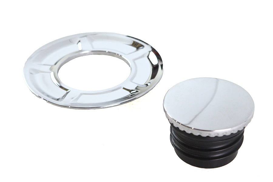 Pop Up Style Vented Gas Cap Chrome