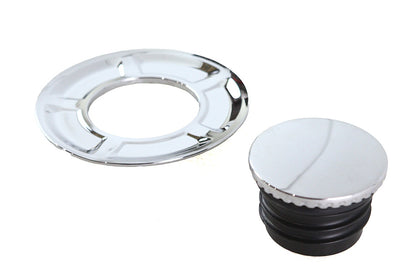 Pop Up Style Vented Gas Cap Chrome