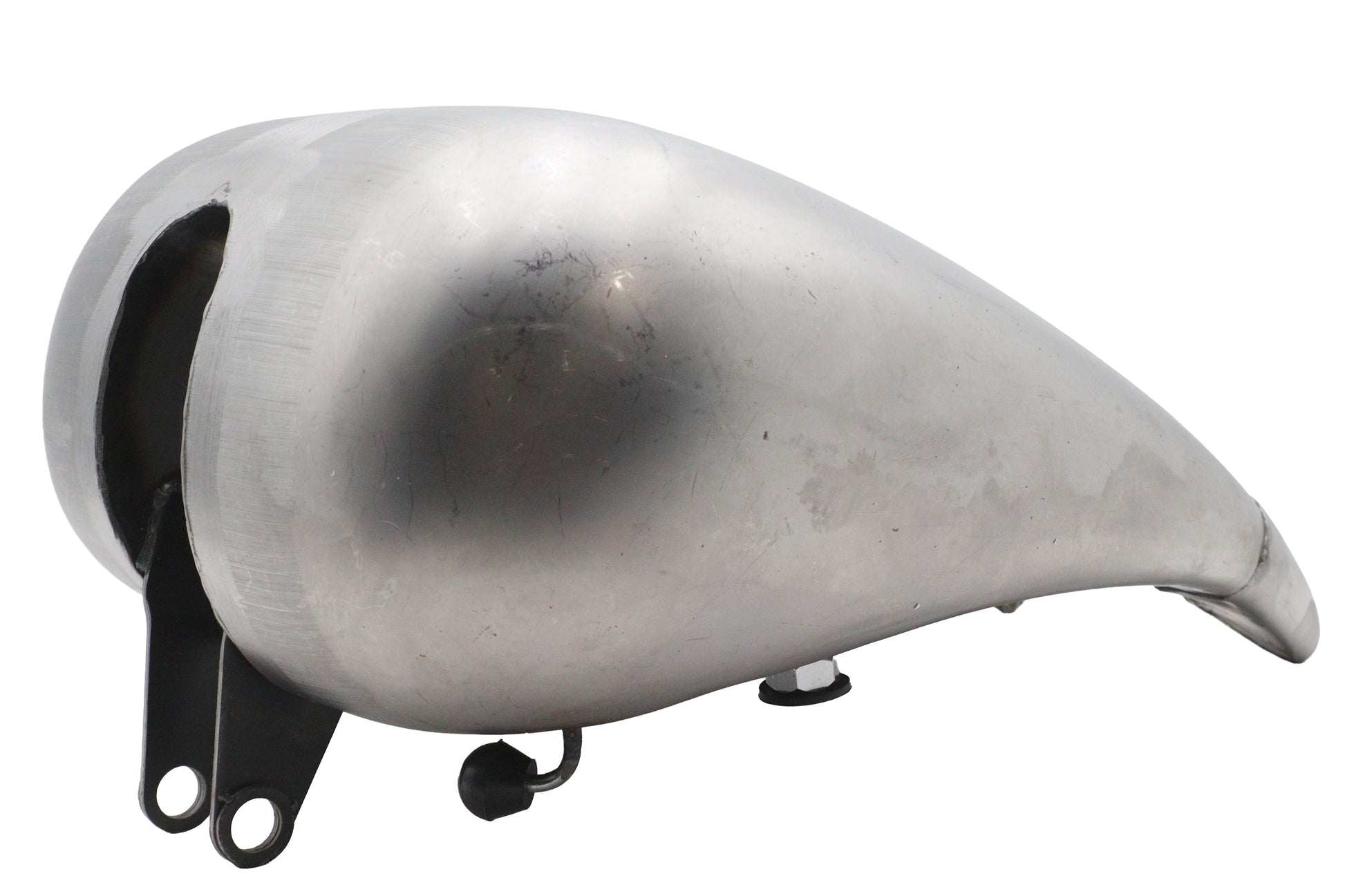 Bobbed 3.8 Gallon Gas Tank Chrome