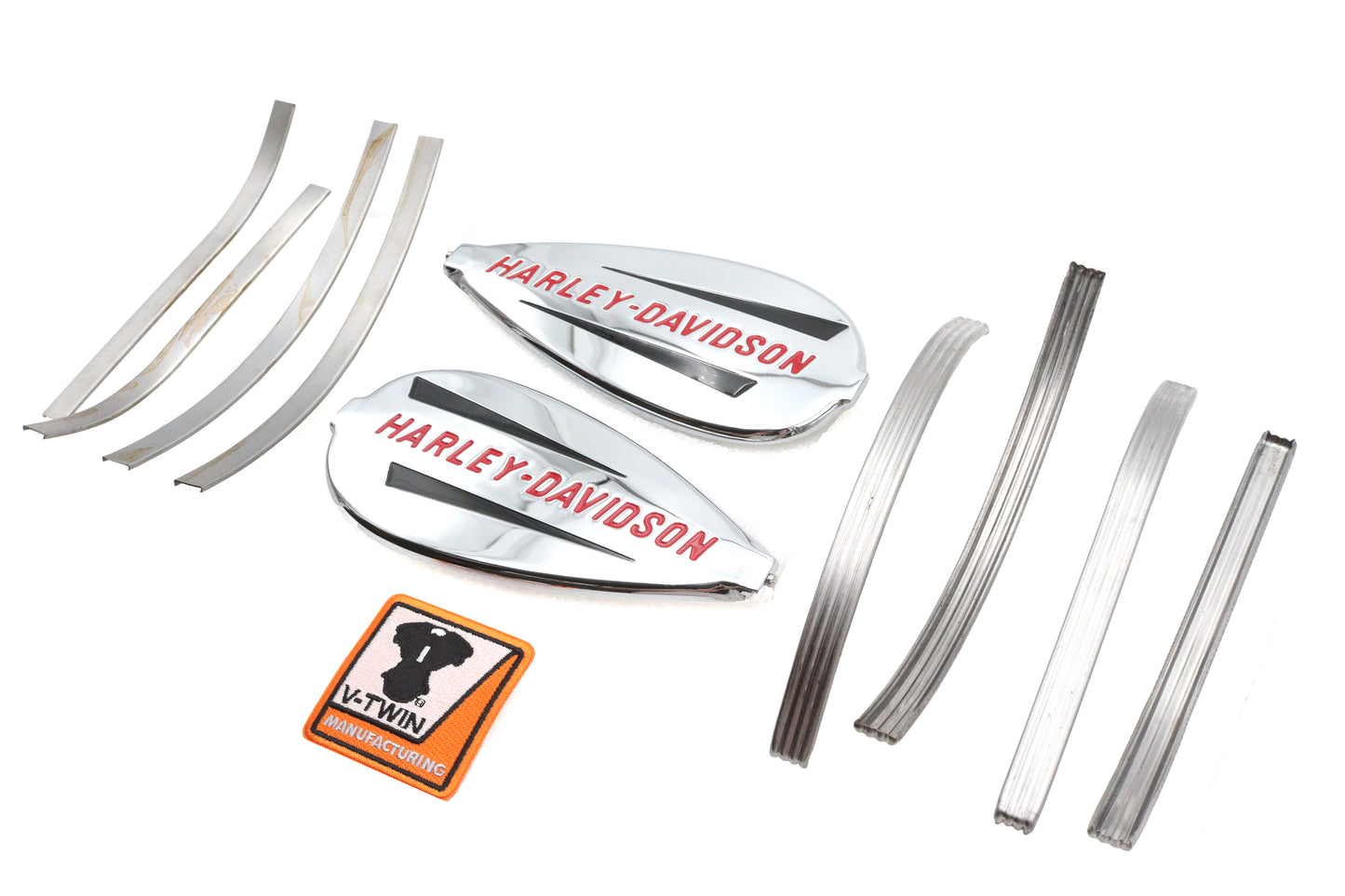 Bobbed 3.5 Gallon Gas Tank Trim Kit