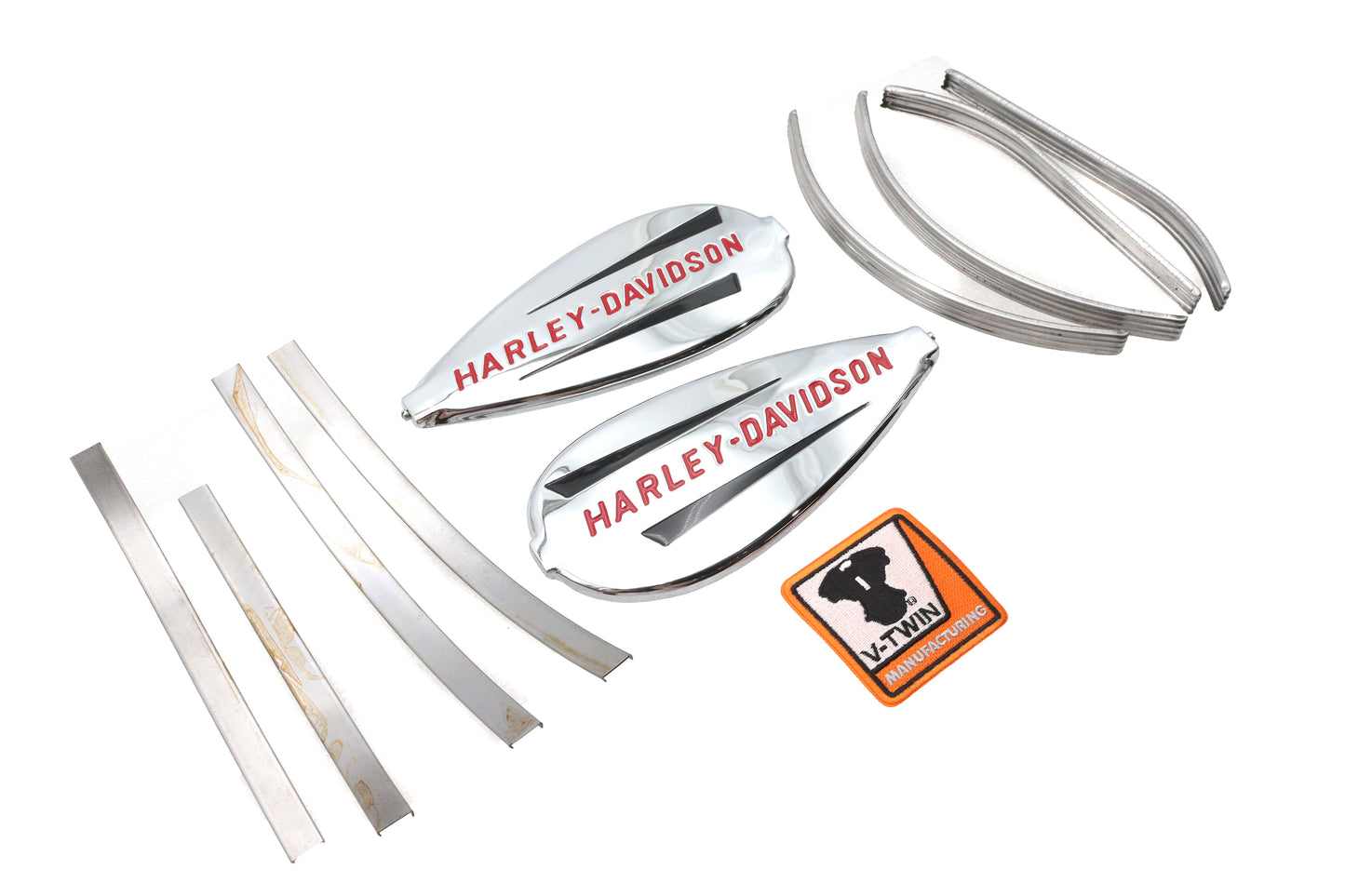 Bobbed 3.5 Gallon Gas Tank Trim Kit