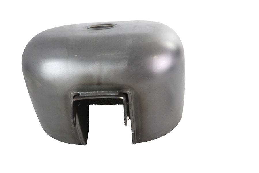 M8 Sporty" 3.2 Gallon Gas Tank Raw Steel Low Mount