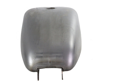 M8 Sporty" 3.2 Gallon Gas Tank Raw Steel Low Mount