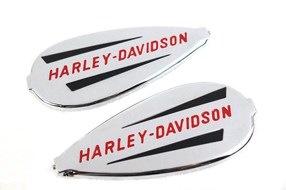 Right and Left Gas Tank Emblem Set
