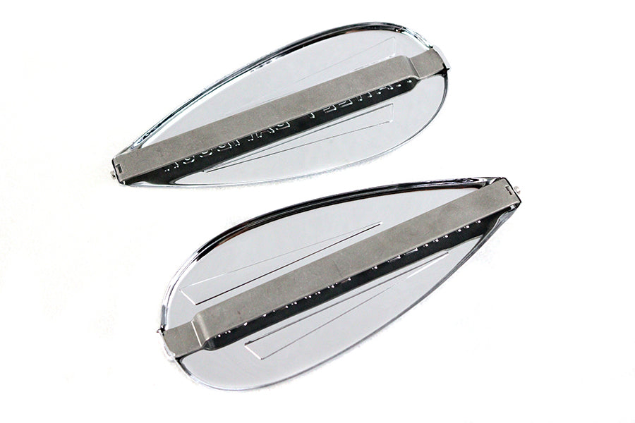 Right and Left Gas Tank Emblem Set