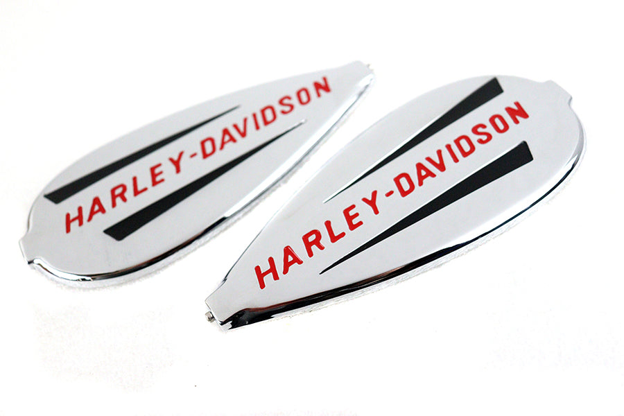 Right and Left Gas Tank Emblem Set