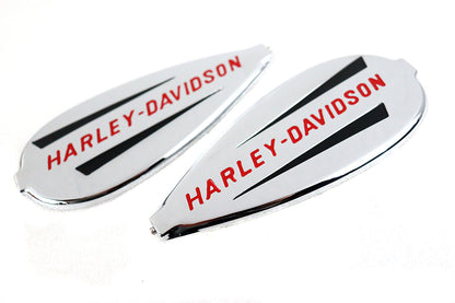 Right and Left Gas Tank Emblem Set