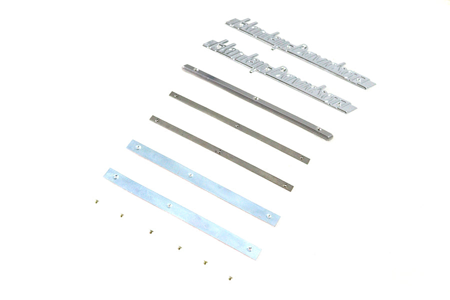 1951-1954 Emblem Kit with Stainless Steel Strips