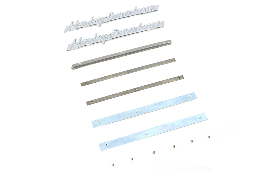 1951-1954 Emblem Kit with Stainless Steel Strips