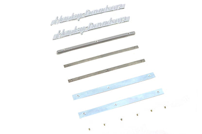 1951-1954 Emblem Kit with Stainless Steel Strips