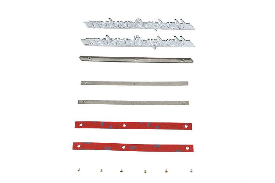 1951-1954 Emblem Kit with Stainless Steel Strips