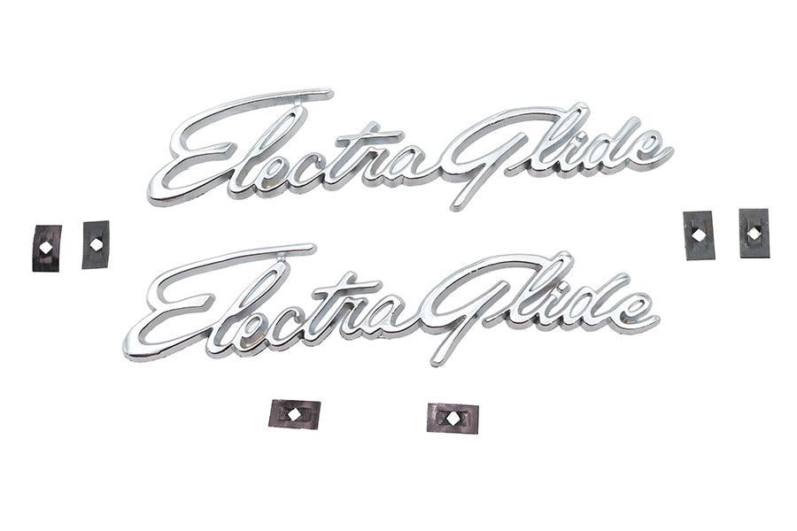 Electra Glide Fender Emblem Set