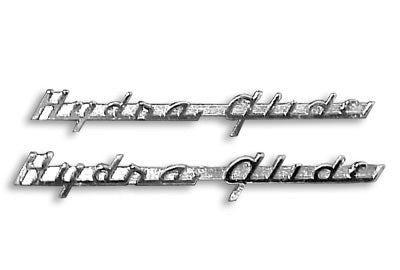 Front Fender Hydra Glide" Emblem Set