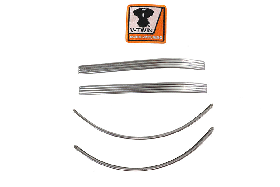 Knucklehead Tank Stainless Steel Trim Set 1940-46