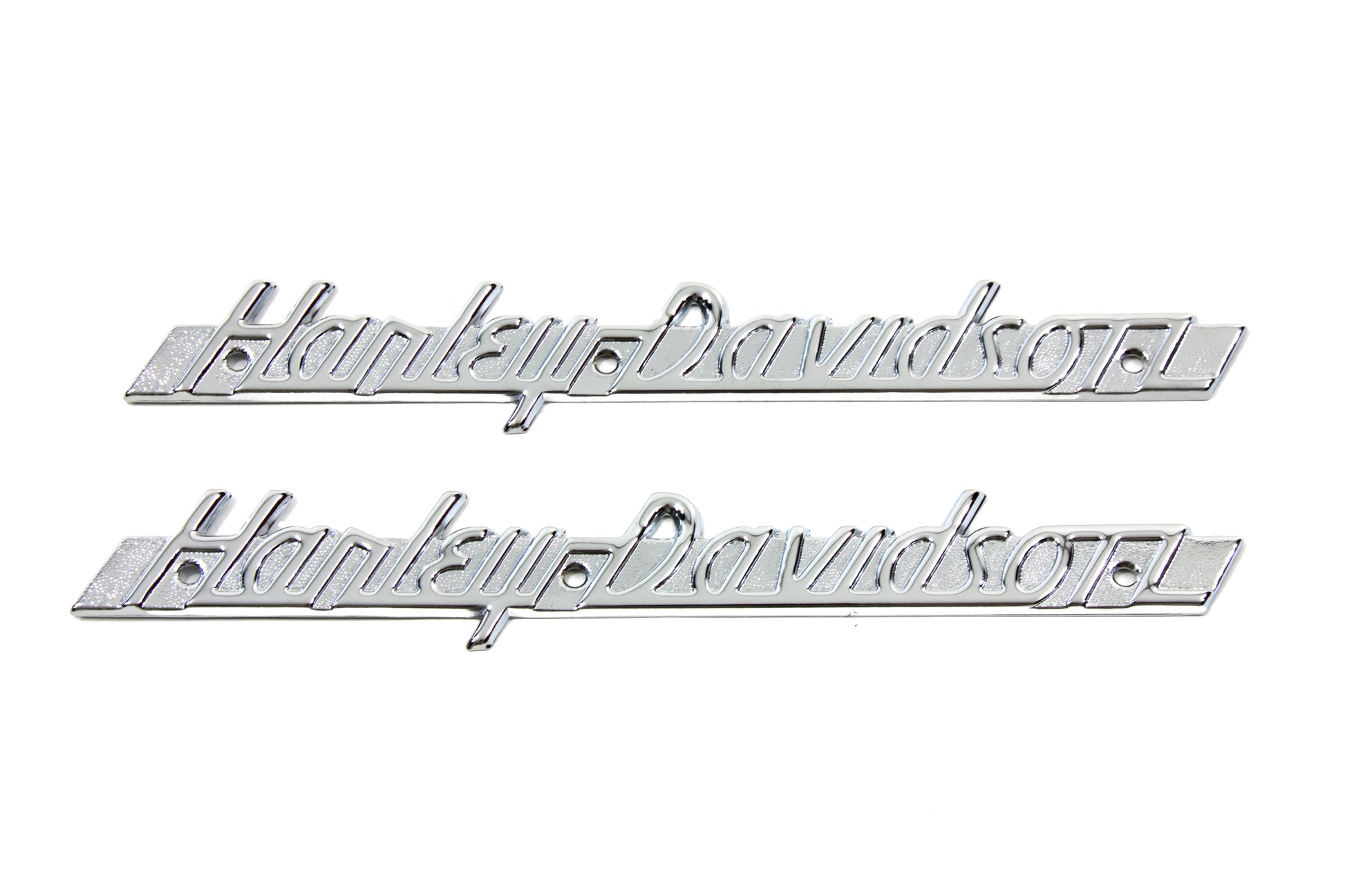 Emblem Set with Chrome Lettering