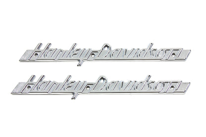 Emblem Set with Chrome Lettering