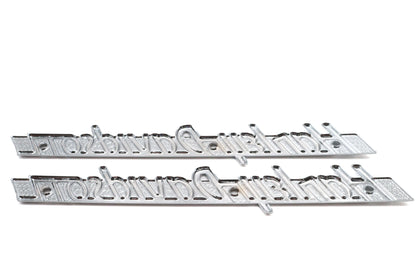 Emblem Set with Chrome Lettering
