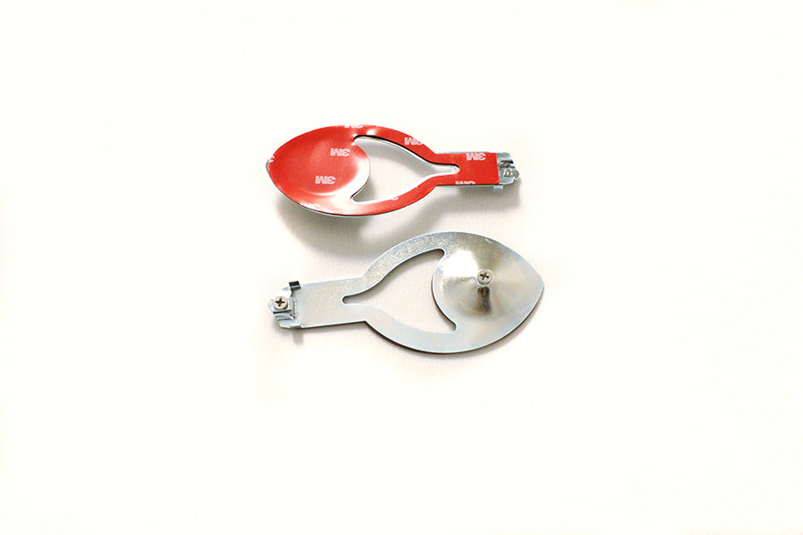 Gas Tank Emblem Mount Set
