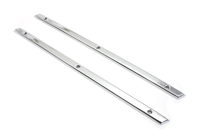 Chrome Steel Emblem Trim Strips