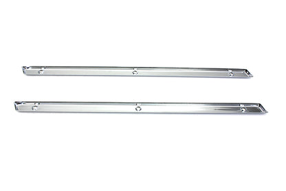 Chrome Steel Emblem Trim Strips
