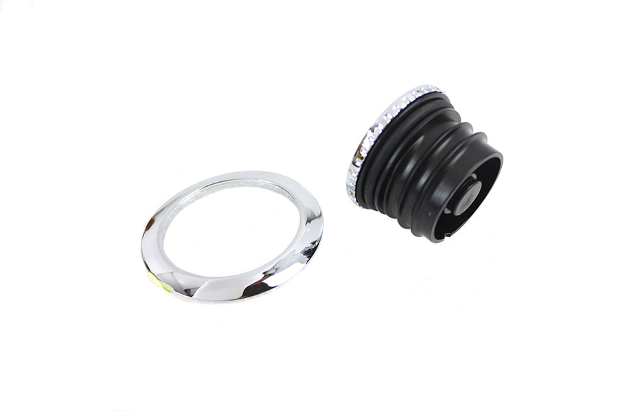 Flush Mount Gas Cap Chrome