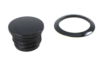 Flush Mount Gas Cap Black