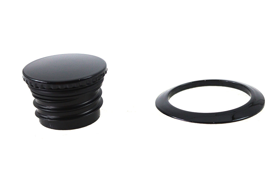 Flush Mount Gas Cap Black
