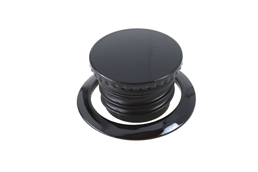 Flush Mount Gas Cap Black