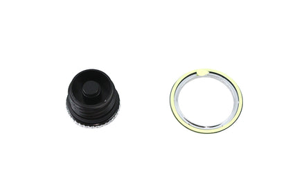 Flush Mount Gas Cap Chrome