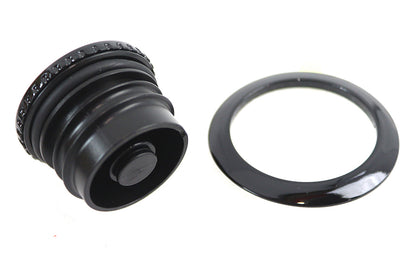 Flush Mount Gas Cap Black