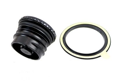 Flush Mount Gas Cap Black