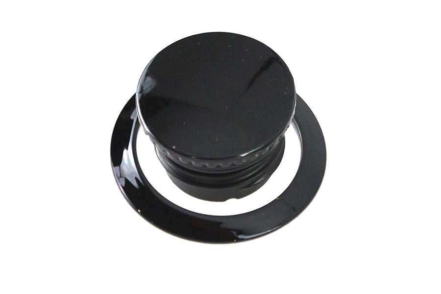 Flush Mount Gas Cap Black