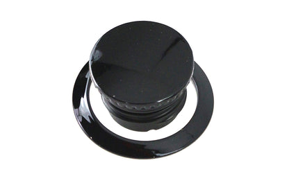Flush Mount Gas Cap Black