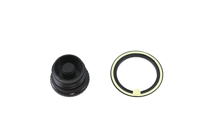 Flush Mount Gas Cap Black