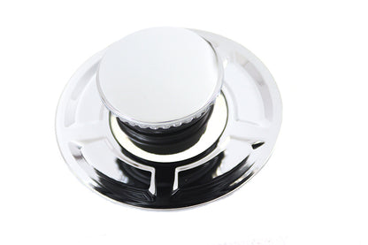 Flush Mount Gas Cap Chrome