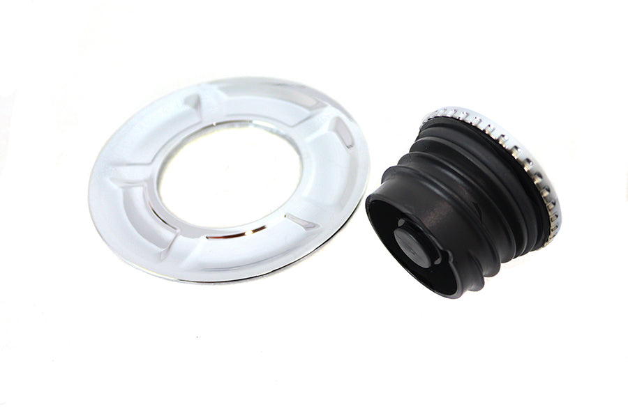 Flush Mount Gas Cap Chrome